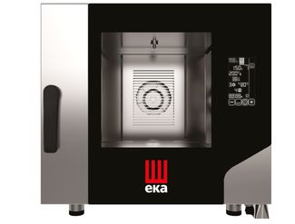Konvekcinė garinė krosnis Millenial Black Mask Gastro 5× GN 1/1, elektrinė, Tecnoeka, 400V/7800W, 730x849x(H)700mm