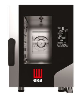 Konvektomat Millennial Black Mask Gastro Compact 6×GN 2/3 konvektomat - elektrický, Tecnoeka, 400V/52000W, 500x750x(H)700mm