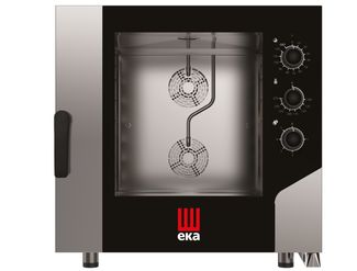 Electric convection-steam oven Millennial Smart Bakery for the confectionery and bakery, 6x 600x400mm - electronic control, Tecnoeka, 400V/10400W, 850x1041x(H)850mm 1