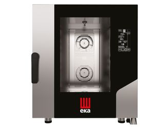 Konvektomat Millennial Black Mask Gastro 7× GN 1/1, elektrická, Tecnoeka, Millennial Black Mask, 400V/10400W, 730x849x(H)850mm