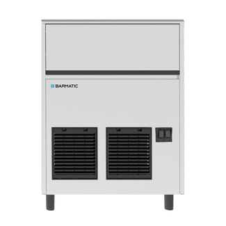Wytwornica granulatu lodowego Nugget120, Barmatic, srebrny, 230V/1050W