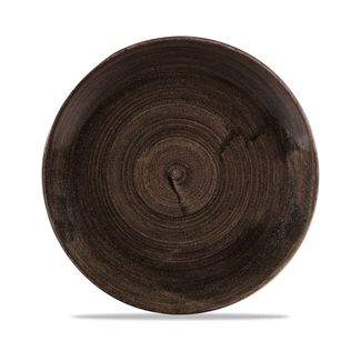 Stonecast Patina Iron Black Plate Plate Plate, Churchill, Black 1