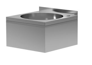 Umywalka zabudowana - komora okrągła, HENDI, 400x400x(H)200mm