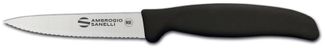Supra paring knife, Ambrogio Sanelli, serrated blade, (L)210mm