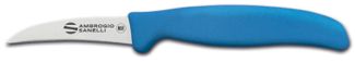 Nóż do warzyw Supra Colore, Ambrogio Sanelli, zakrzywione ostrze, niebieski, (L)190mm