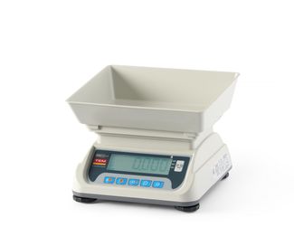 LCD kitchen scale with legalisation, ECO+ line, TEM, 255x264x(H)189mm 2