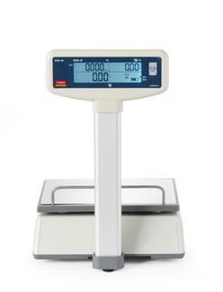LCD pinigų sumą spausdinančios svarstyklės su stovu ir legalizacija, EGE serija, 15 kg, TEM, 325x377x(H)394mm
