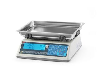 Waga kalkulacyjna LCD z legalizacją, seria EGE, głęboka szalka, 30 kg, TEM, 355x330x(H)155mm 3