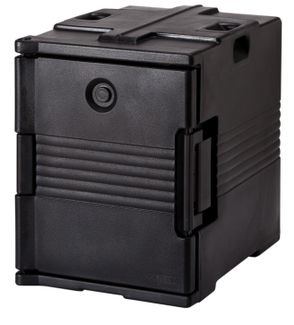 Pojemnik termoizolacyjny ładowany od przodu Ultra Pan Carrier GN 1/1, Cambro, GN 1/1, czarny, 460x630x(H)620mm 1