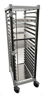 Tray trolley Camshelving, 18x 600x400 mm, Cambro, 516x783x(H)171mm 1