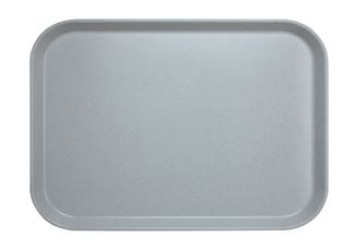 Polyesterová tácka Versa s vysokým okrajom, granitová, Cambro, granitová, Svetlošedá, 360x460mm