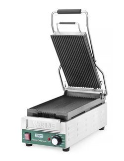 Contact grill Panini Compresso Slimline, Waring, 220-240V/1800W, 317x596x(H)260mm 1