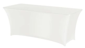 Table cover, rectangular, HENDI, 810927, White, 1500x760x(H)730mm