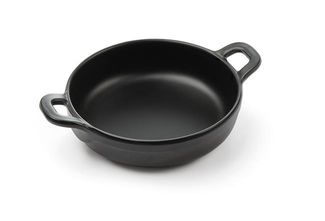 Rondelek czarny Little Chef mini okrągły, HENDI, czarny, 189x147x(H)37mm