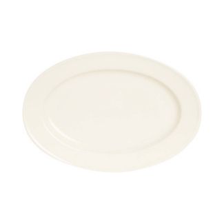 Crema oval platter, Fine Dine, Cream