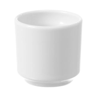Bianco egg glass 50 mm, Fine Dine, White 1