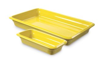 Pojemnik porcelanowy GN 1/2, Fine Dine, żółty