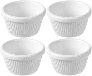 Auflaufförmchen – 4 Stück, HENDI, 0,05L, 4 Stk., ⌀70x(H)35mm