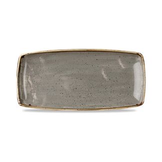 Półmisek Stonecast Peppercorn Grey, Churchill, jasnoszary