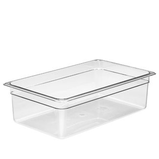 Camwear GN 1/1 polycarbonate container., Cambro, GN 1/1, 19,5L, Transparent, 325x530x(H)150mm 2