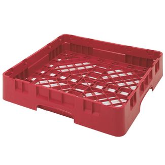 Univerzální koš Camrack 500x500 mm pro myčky nádobí, Cambro, červená, Červená, 500x500x(H)101mm