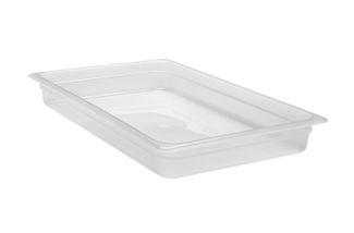 Container GN 1/1 transparent polypropylene., Cambro, GN 1/1, 8,5L, Transparent, 325x530x(H)65mm 2