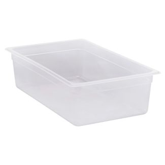 Container GN 1/2 transparent polypropylene., Cambro, GN 1/2, 3L, Transparent, 325x260x(H)65mm 2