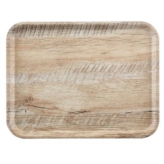 Servírovacia tácka Capri, Cambro, dub svetlý, Svetlá dubová, 370x530mm