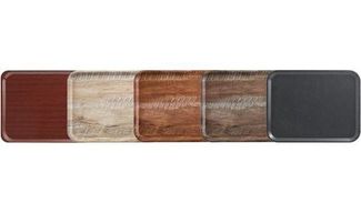 Servírovacia tácka Capri, Cambro, dub tmavý, Tmavá dubová, 330x430mm