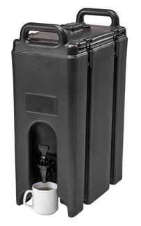 Termoizoliacinis konteineris gėrimams iš serijos Camtainers, Cambro, 17,9L, Juodas, 420x230x(H)620mm