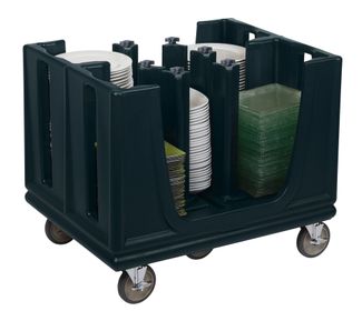 Transport and storage trolley, Cambro, Black, 984x760x(H)838mm 3