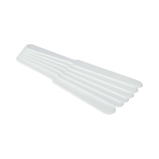 Szpatuła do zbierania piany z piwa, BarUp, biały, 6 szt., 235x26mm 1
