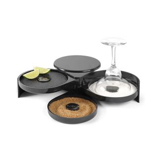 3-tier glass rimmer, BarUp, 200x160x(H)75mm 3