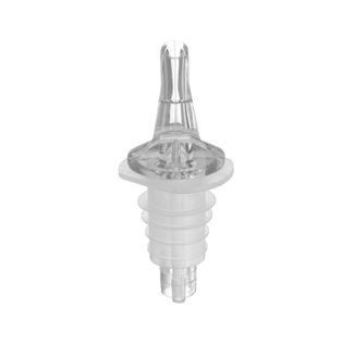 Free-flow pourer, BarUp, Transparent, 4 pcs 1
