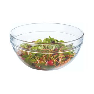 Empilable salad bowl, Arcoroc, 6000 ml, 6L, Transparent, ⌀290x(H)133mm 2