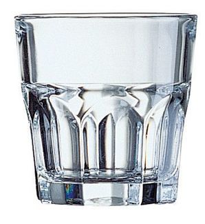 Nízká sklenička Granity, Arcoroc, 200 ml, 0,2L, Průhledná, 6 ks, ⌀80x(H)81mm