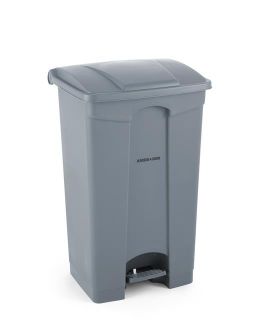 Pedal bin, AmerBox, 87L, Light grey, 500x410x(H)815mm