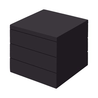 Podstawa bufetowa Madeira Black, czarny