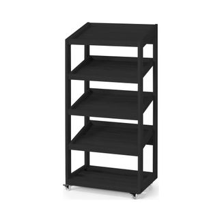 Stojak 4-poziomowy Madeira Black, czarny