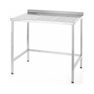 Stół do instalacji piwnej Oxygen, srebrny