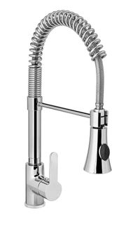 B2B HENDI - Bateria umywalkowa z wyciąganym prysznicem, HENDI