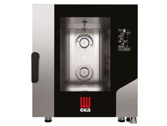 B2B HENDI - Piec konwekcyjno-parowy Millennial Black Mask Gastro 7× GN 1/1, elektryczny, Tecnoeka, Millennial Black Mask, 400V/10400W, 730x849x(H)850mm