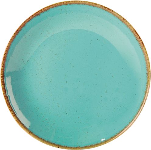 Talerz płytki, Fine Dine, Laguna, niebieski, 6 szt., ⌀300mm