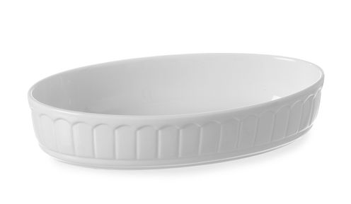 Oválná zapékací mísa Rustica, HENDI, 1L, 245x145x(H)55mm