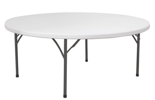 Bufetový stůl kulatý, AmerBox, max. náplň: 250 kg, ⌀1800x(H)740mm