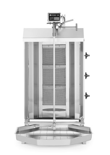 Gaasiga kebabi grill, HENDI, Profi Line, 9,75kW, 470x550x(H)960mm