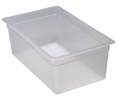 Konteineris GN 1/1 iš skaidraus polipropileno, Cambro, GN 1/1, 25,6L, Permatomas, 325x530x(H)200mm