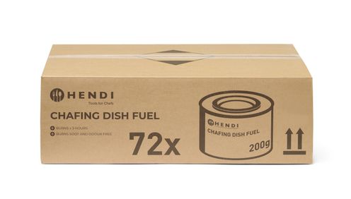 Lata de combustible para calientaplatos, HENDI, 72 uds