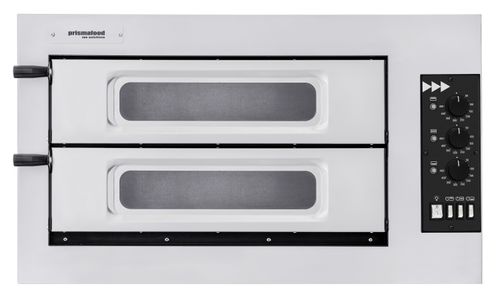 Pec na pizzu Basic 2/50 vetro, Prismafood, 400V/6000W, 915x621x(H)527mm