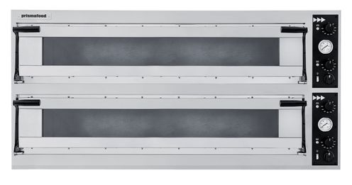 Piec do pizzy Trays 66L Glass, Prismafood, 400V/20400W, 1500x1080x(H)745mm